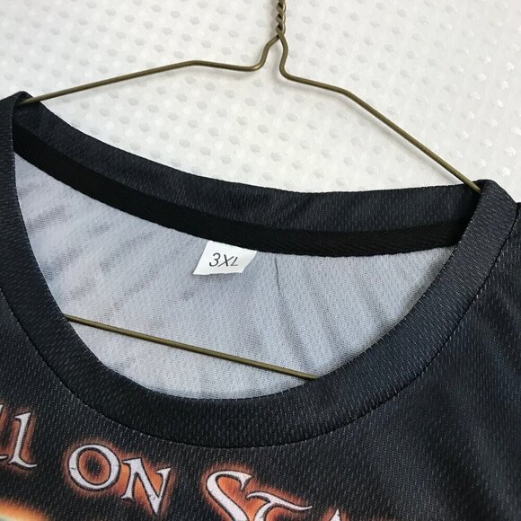 MANOWAR "HELL ON STAGE" SHIRT SIZE XL NEW - Picture 4 of 6